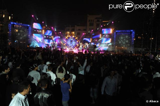Concert pour la tolérance à Agadir, le 17 octobre 2009 