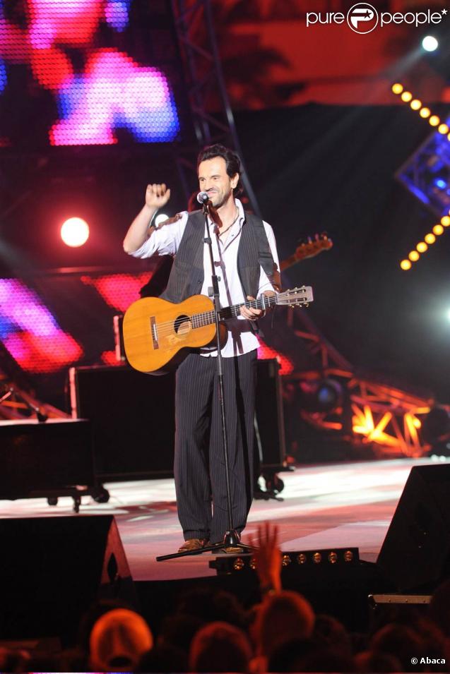 Concert pour la tolérance à Agadir, le 17 octobre 2009 : Gérald de Palmas 