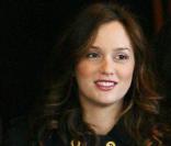 Leighton Meester sur le tournage de la saison 3 de  Gossip Girl , le 19 octobre 2009