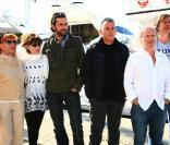 Les membres du jury des 11e Rencontres Internationales du cinéma des Antipodes - Stéphane Audran, Susie Lindeman, Grégory Fitoussi, Philippe Muyl, Bruno Cras - entourent le président Anthony LaPaglia.