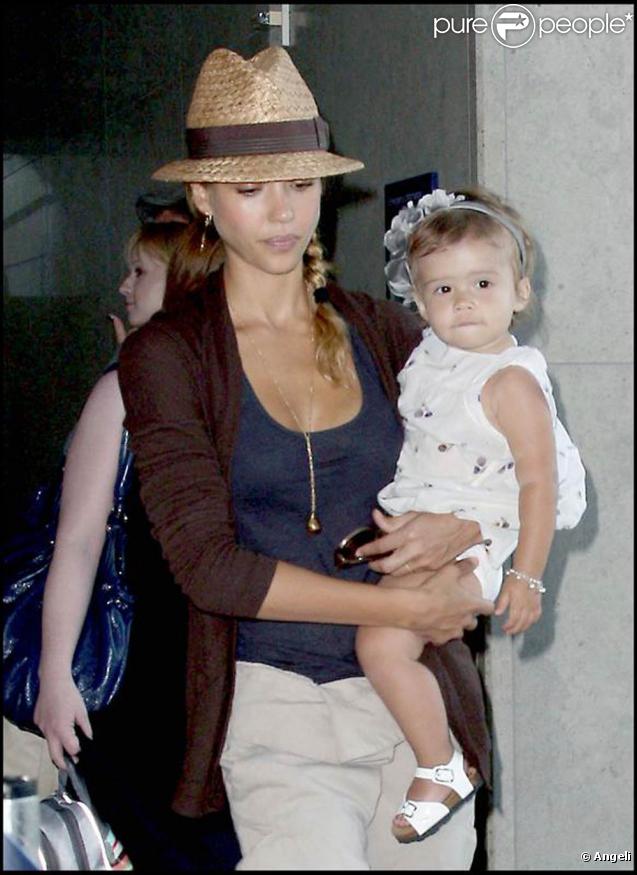 Jessica Alba et sa fille Honor