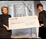 Rachida Dati et Bernadette Chirac au gala organisé par C'est à vous. 14/10/09 