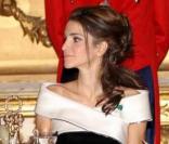 Rania de Jordanie et son époux Abdullah II sont conviés à un dîner par le président de la République Giorgio Napolitano. 20/10/09 