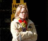 Jodie Foster sur le tournage de The Beaver, à New York. 20/10/09