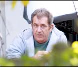Mel Gibson sur le tournage de The Beaver, à New York. 20/10/09