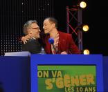 Laurent Ruquier et Steevy Boulay à l'Olympia pour fêter les 10 ans de 