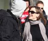 Jennifer Garner et Ben Affleck profitent d'une petite pause sur le tournage de  The Town  pour se retrouver un peu. Octobre 2009