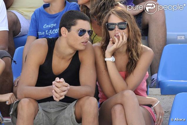 Frédérick Bousquet et Laure Manaudou