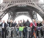 Tous les présentateurs météo au Green Ride de Paris (25 octobre 2009)