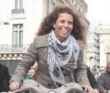 Myriam Seurat au Green Ride de Paris (25 octobre 2009)