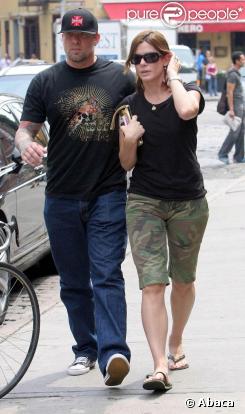 Sandra Bullock et son mari Jesse James