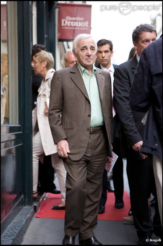 Charles Aznavour, ami de Jean-Jacques Debout