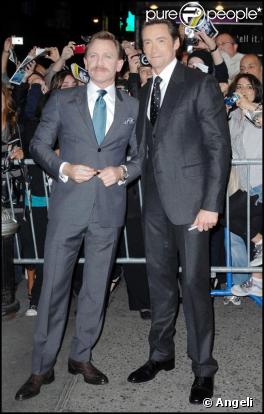 Daniel Craig et Hugh Jackman