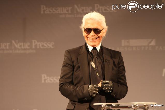 Karl Lagerfeld récompensé d'un prix 