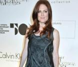 Julianne Moore et son mari Bart Freundlich à la première soirée annuelle des Art Awards présenté par Calvin Klein, à New York le 29 octobre 2009