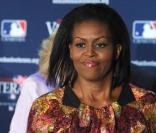 Michelle Obama a prononcé un discours attendu à New York le 28 octobre 2009 sur la réforme de santé américaine 