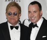Elton John et son mari David Furnish 