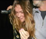 Joss Stone à la sortie de son hôtel à Londres le 1 novembre 2009.