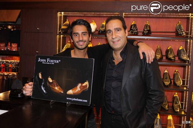 Léo et Gilles Alali chez John Foster