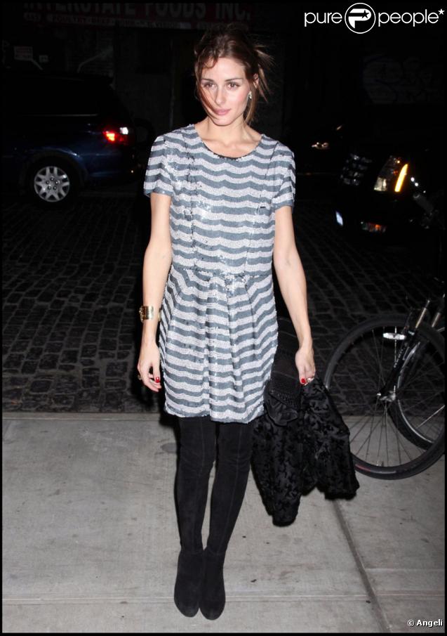 Olivia Palermo lors de la soirée pour la sortie du dvd Valentino : The Last Emperor à New York le 3 novembre 2009