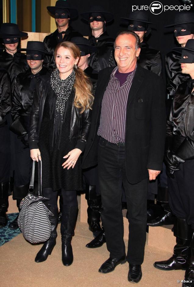 Yves Lecoq à la première VIP de la comédie musicale Zorro. 05/11/09