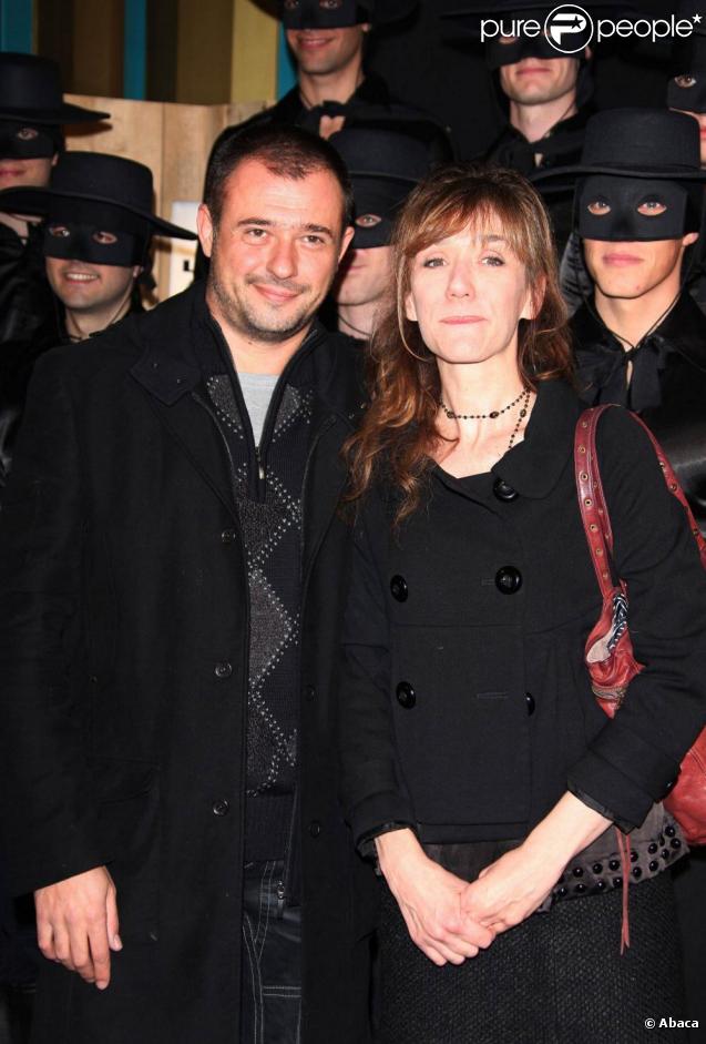 Virginie Lemoine à la première VIP de la comédie musicale Zorro. 05/11/09