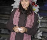 Même la sublime Virginie Ledoyen a tenu à découvrir le spectacle féérique que Disney a préparé pour ces fêtes de fin d'année...