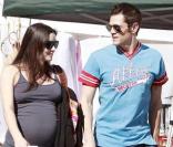 Johnny Knoxville et sa fiancée Naomi Nelson, très enceinte, à Los Angeles