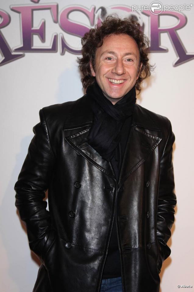 Stéphane Bern, lors de l'avant-première de  Trésor , au Gaumont Opéra, à Paris, le 9 novembre 2009.