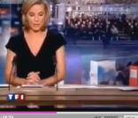 Laurence Ferrari dans le JT : sa langue a fourché (9 novembre 2009 - TF1). vidéo du Post