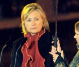 Hillary Clinton lors des 20 ans du Mur de Berlin