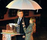 Gordon Brown lors des 20 ans du Mur de Berlin