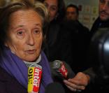 Bernadette Chirac, à l'occasion du match de foot opposant le Variétés Club de France à une sélection de Geodis, au stade de la Licorne, à Amiens, le 10 novembre 2009.