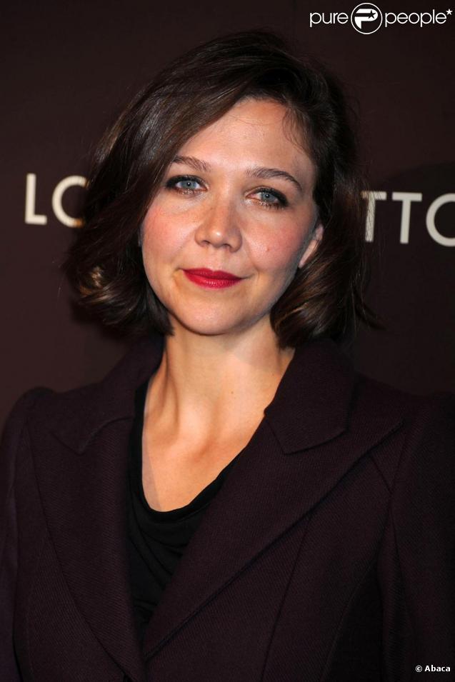 Maggie Gyllenhaal à la soirée Vuitton à New York le 10/11/09
