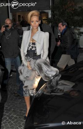 Rihanna à Paris