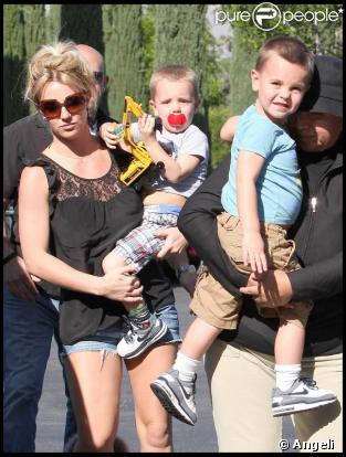 Britney Spears et ses enfants