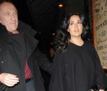 Salma Hayek et François-Henri Pinault à l'anniversaire d'Ashton Kutcher