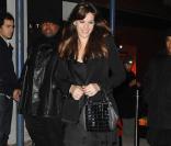 Liv Tyler à l'anniversaire d'Ashton Kutcher