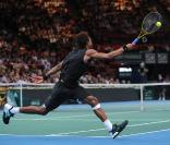 Gaël Monfils s'est qualifié pour la finale de l'open de Paris Bercy qui se déroulera le 15 novembre 2009.