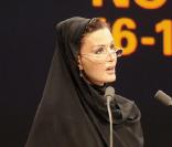 Le dîner de gala du sommet international sur l'éducation à Doha avec cheikha Moza al-Misnid à Doha au Qatar, qui se tient du 16 au 18 novembre 2009 