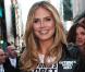 Heidi Klum déjà très mince après avoir accouché le 9 octobre dernier. A New York, le 18/11/09 