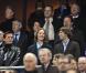 Pierre Sarkozy dans les tribunes du Stade de France, à l'occasion du match France - Irlande, le 18 novembre 2009, à Saint-Denis.