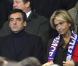 François Fillon et Valérie Pécresse dans les tribunes du Stade de France, à l'occasion du match France - Irlande, le 18 novembre 2009, à Saint-Denis.