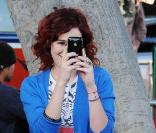 Jessica Lowndes et Rumer Willis sont sur le tournage de 90210 à Los Angeles le 20 novembre 2009