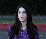 Jessica Lowndes sur le tournage de 90210 le 20 novembre 2009 à Los Angeles