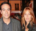 Anthony Delon et sa femme Sophie