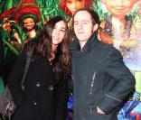 Olivia Ruiz et son amoureux Mathias Malzieu lors de l'avant-première d'Arthur et la vengeance de Maltazard, le 22 novembre 2009, au Gaumont Ambassade.