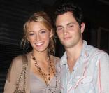 Blake Lively et son chéri, qui est aussi son collègue, Penn Badgley 