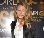 Blake Lively lors de la soirée de lancement de la série  Gossip Girl , à New York le 18 septembre 2007 