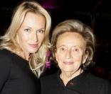 Estelle Lefébure et Bernadette Chirac